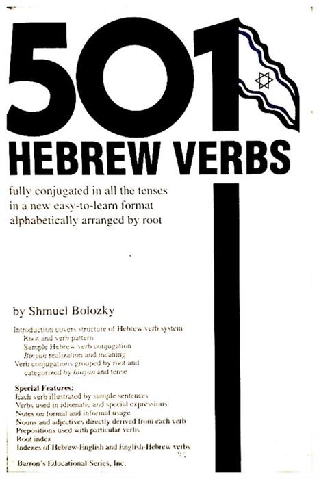 501 hebrew verbs