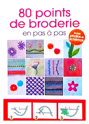 80 points de broderie en pas a pas