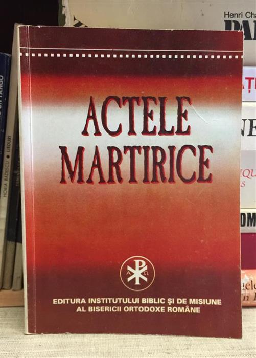 Actele martirice