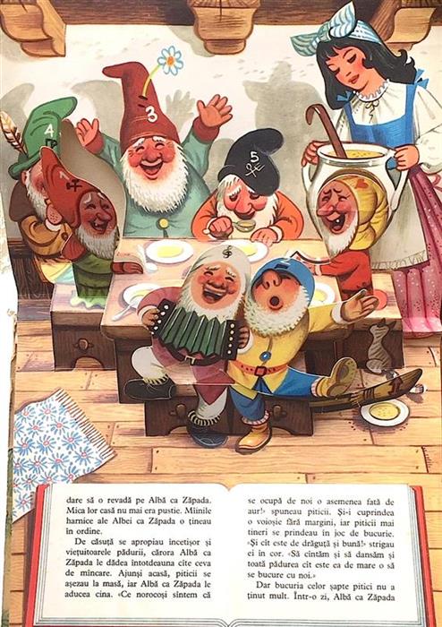 Alba ca Zapada [cu ilustratii 3D/pop-up, 1974]