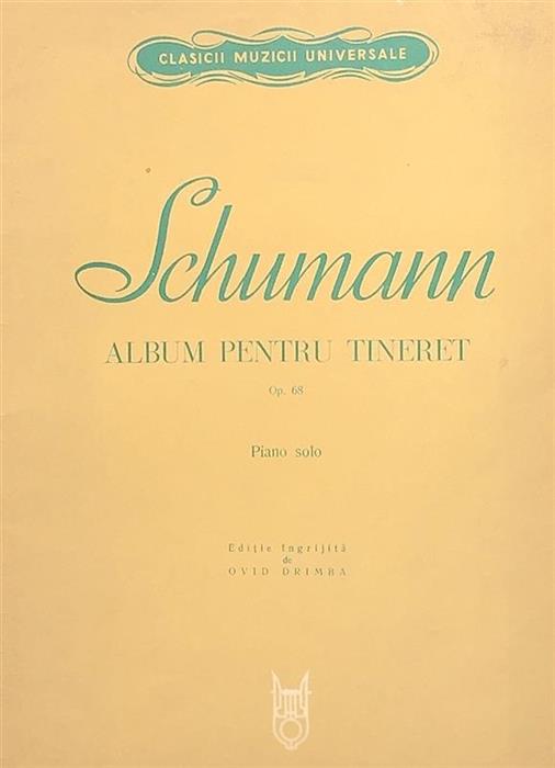 Album pentru tineret - partitura muzicala