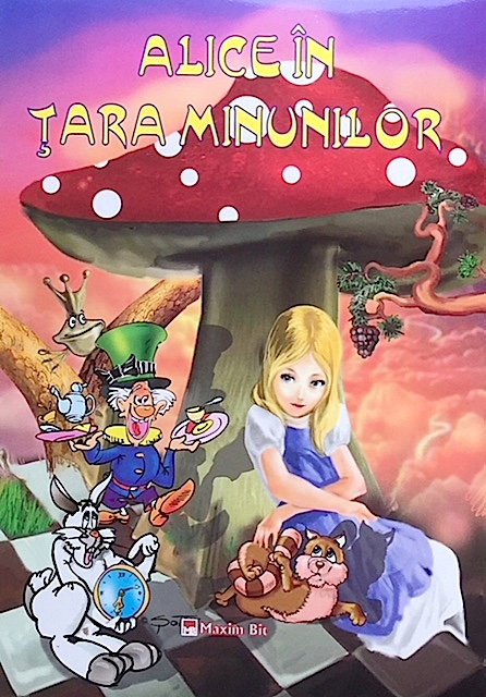 Alice in Tara Minunilor - carte de colorat