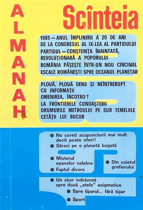 Almanah Scanteia, 1986