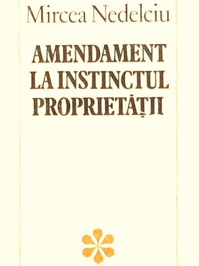 Amendament la instinctul proprietatii