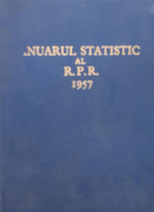 Anuarul statistic al RPR 1957