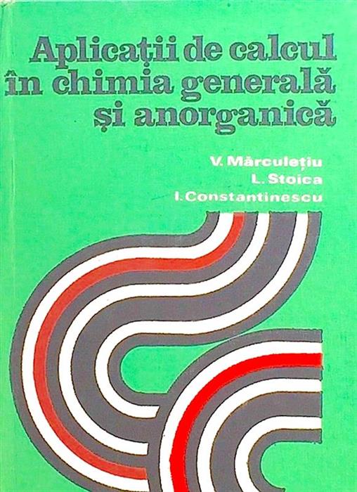 Aplicatii de calcul in chimia generala si anorganica