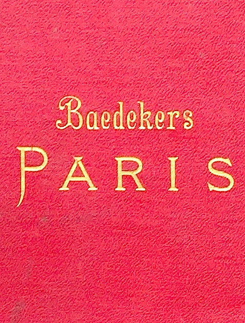 Baedeker Paris, 1912 - ghid turistic
