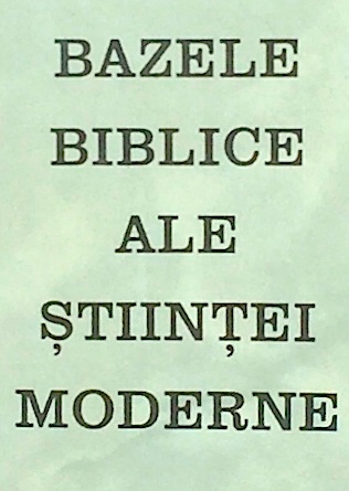 Bazele biblice ale stiintei moderne