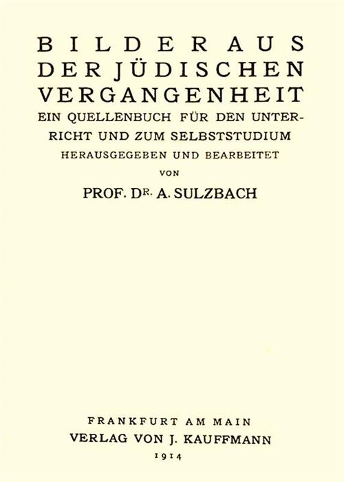Bilder aus der judischen Vergangenheit