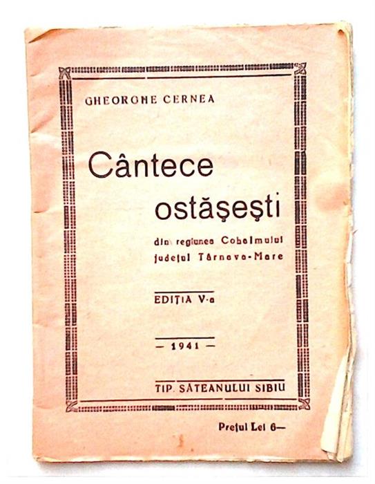 Cantece ostasesti