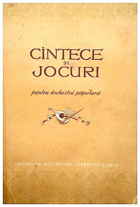Cantece si jocuri pentru orchestra populara