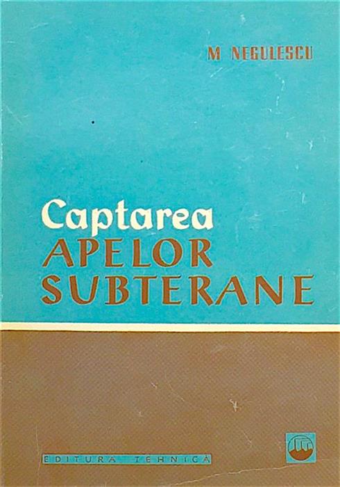 Captarea apelor subterane