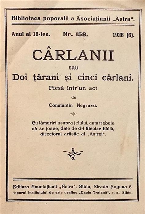 Carlanii sau Doi tarani si cinci carlani