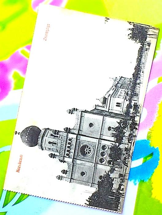 Carte postala Kecskemet - Zsinagoga