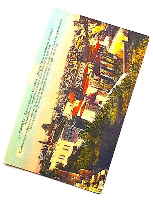 Carte Postala veche / Old Postcard - Jerusalem, The Temple Area