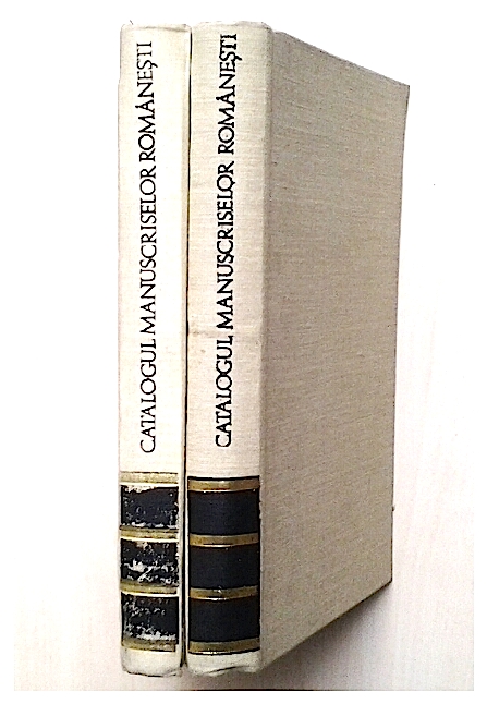 Catalogul manuscriselor romanesti vol.1+2