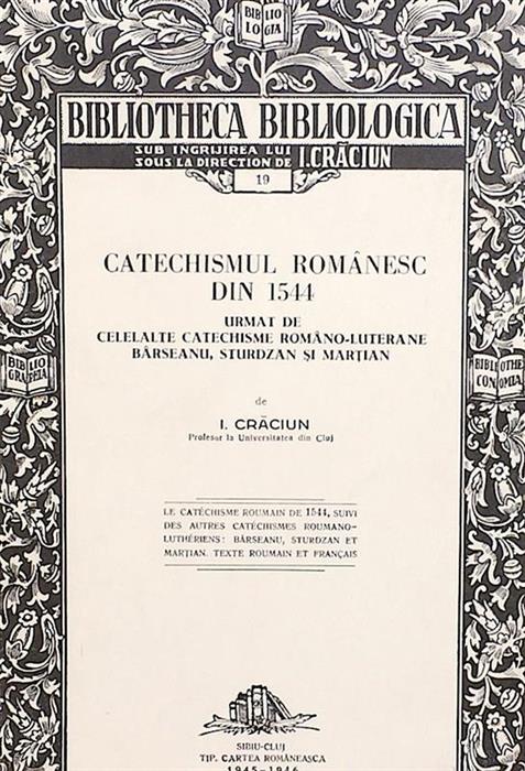 Catechismul romanesc din 1544