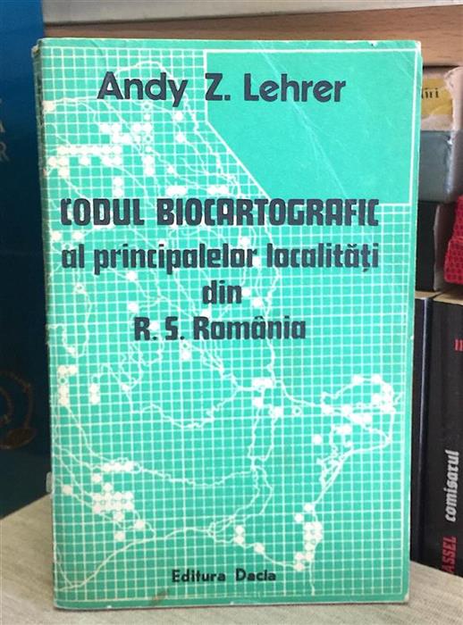 Codul biocartografic al principalelor localitati din R. S. Romania