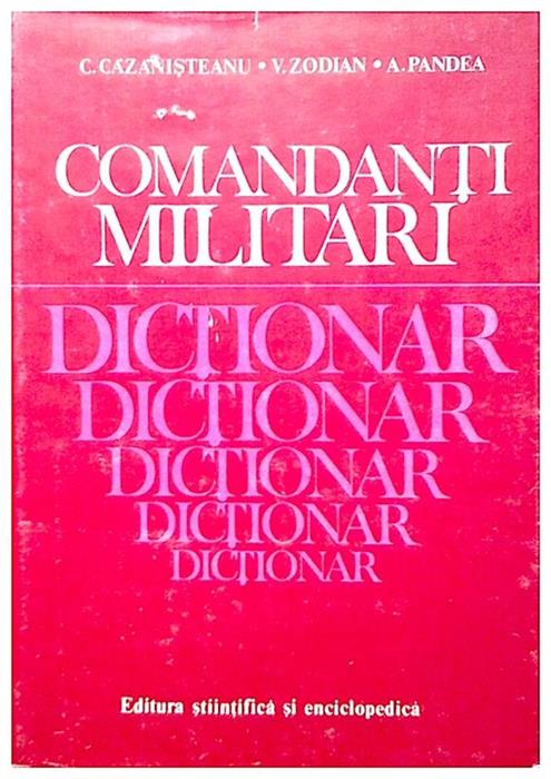 Comandanti militari-dictionar