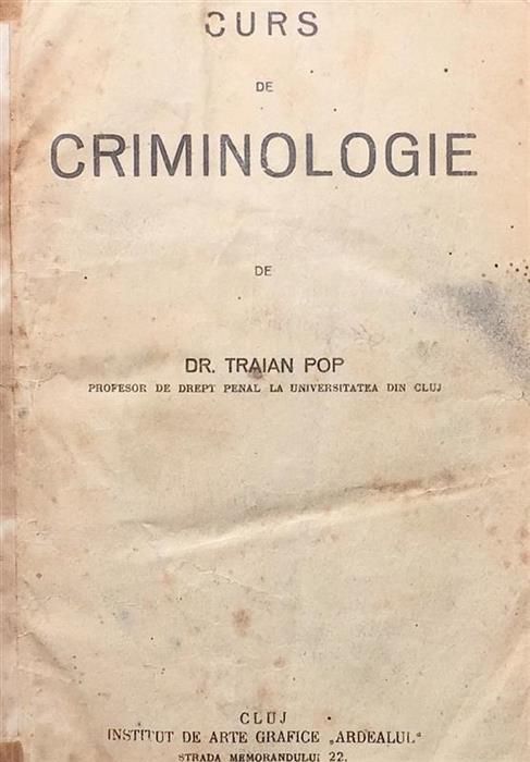 Curs de criminologie