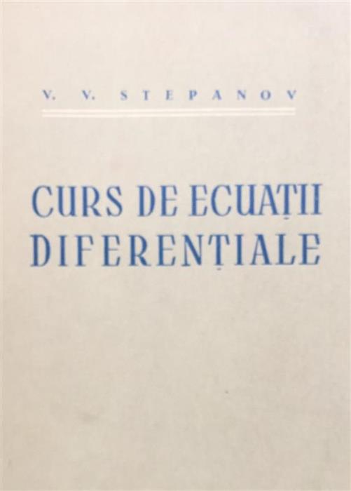 Curs de ecuatii diferentiale