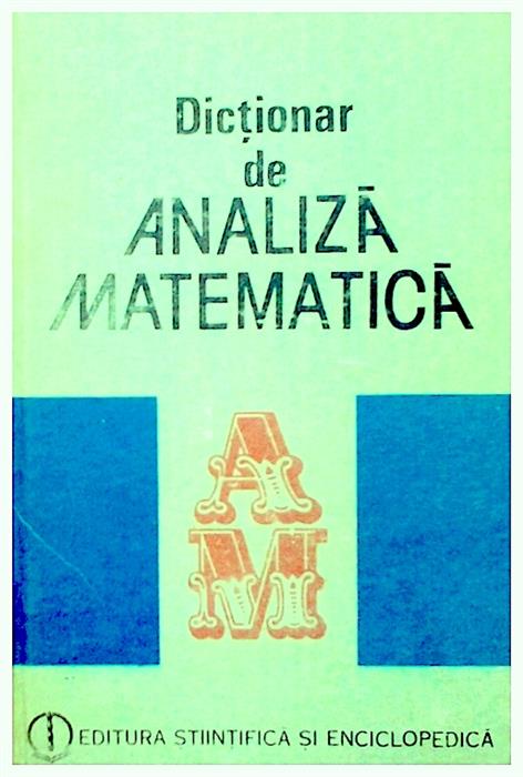Dictionar de analiza matematica
