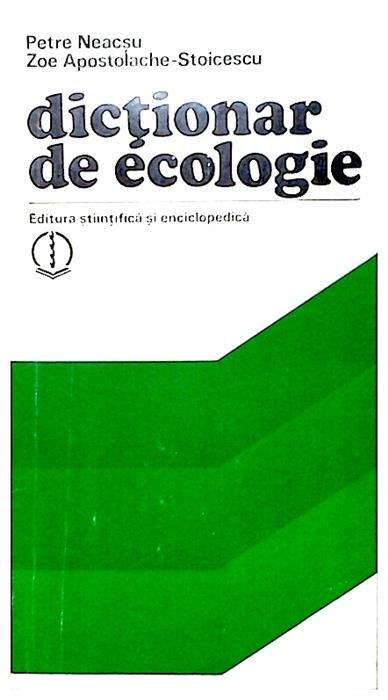 Dictionar de ecologie