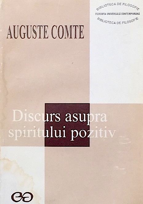 Discurs asupra spiritului pozitiv