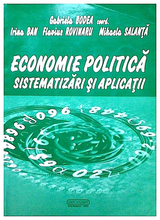 Economie politica-sistematizari si aplicatii