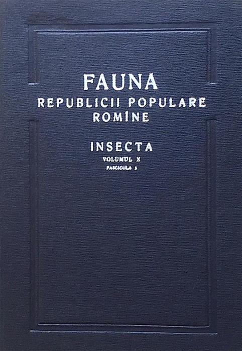 Fauna RPR Insecta vol. X fasc. 5 Coleoptera (Croitori)