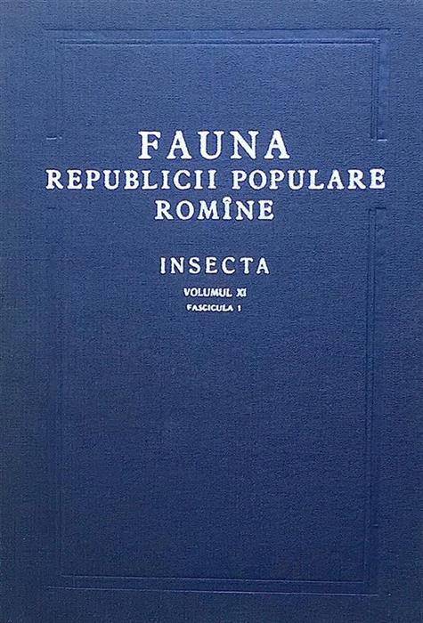  Fauna RPR Insecta vol. XI fasc.1 Lepidoptera Fam. Aegeridae