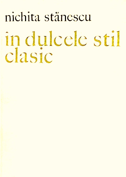 In dulcele stil clasic