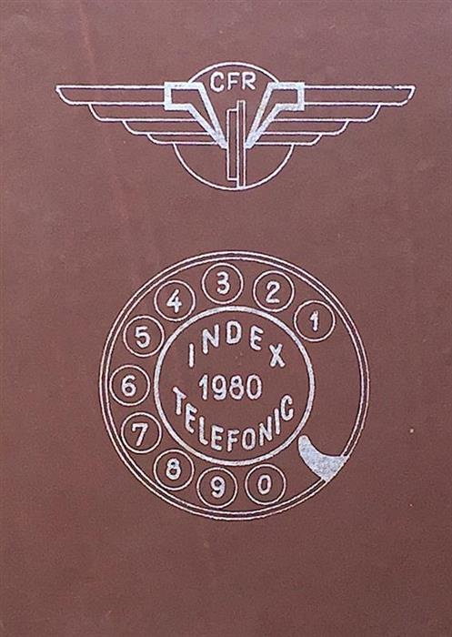 Index telefonic CFR 1980