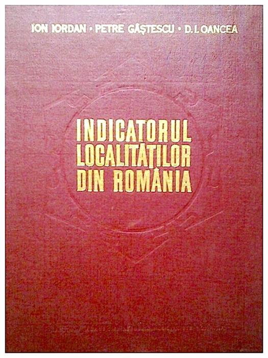 indicatorul localitatilor din Romania