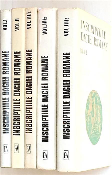 Inscriiptilr Daciei Romane vol. I + II + III/1 + III/2 + III/3