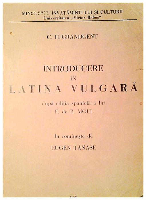 Introducere in latina vulgara