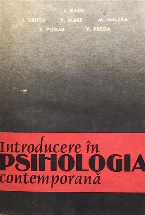 Introducere in psihologia contemporana