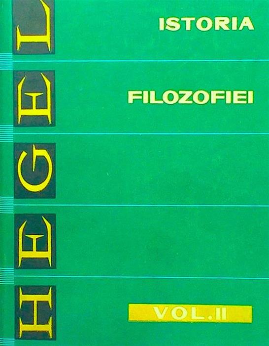 Istoria filozofiei vol. II
