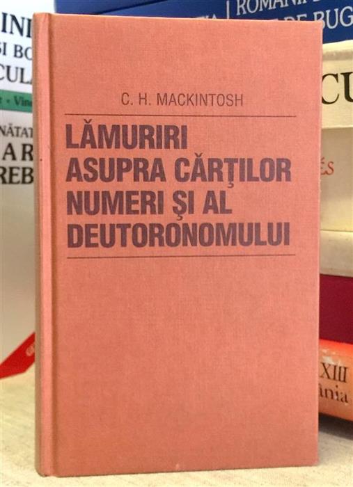 Lamuriri asupra cartilor Numeri si al Deuteronomului