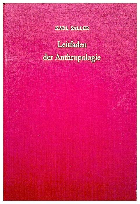 Leitfaden der Anthropologie