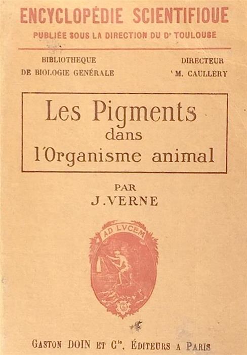 Les pigments dans l"Organisme animal