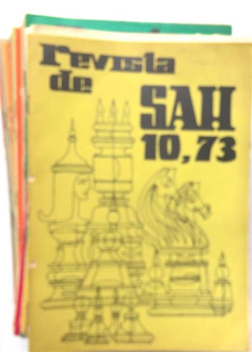 Lot 107 numere Revista de Sah, 1963-1988
