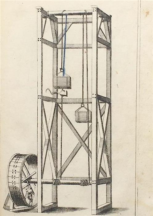 Lot 56 gravuri vechi de arhitectura dupa Vitruviu
