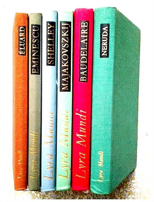 Lot 6 volume de poezie,lirica universala (in lb. magh.)