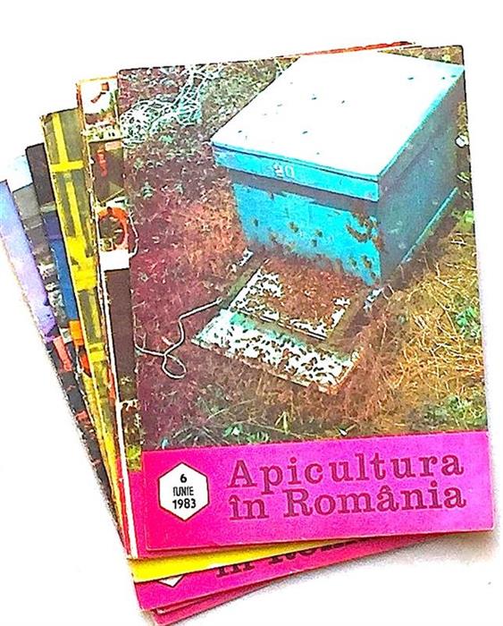 Lot 7 reviste Apicultura in Romania anul 1983