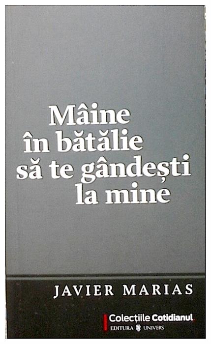 Maine in batalie sa te gandesti la mine 
