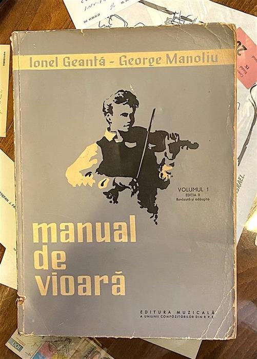 Manual de vioara volumul 1
