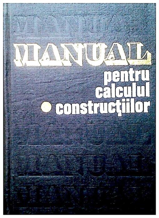 Manual pentru calculul constructiilor