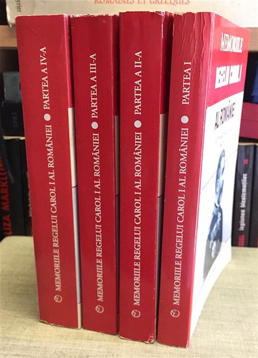 Memoriile Regelui Carol I, 4 volume