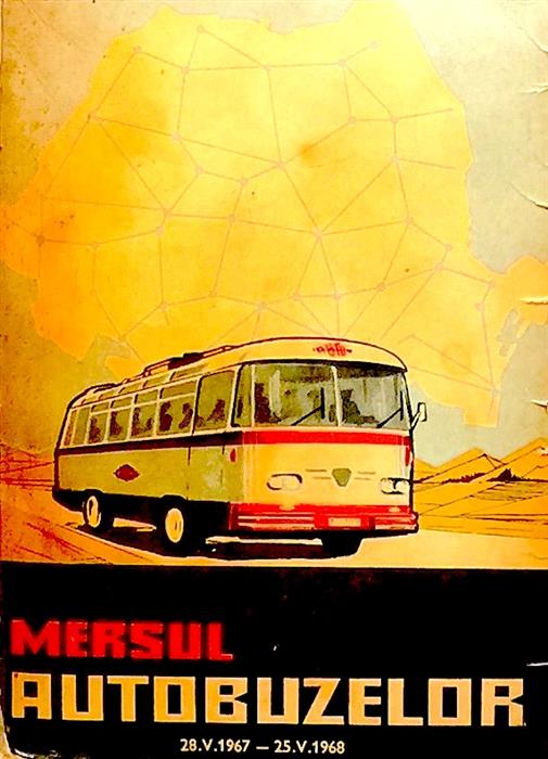 Mersul autobuzelor 1967-68